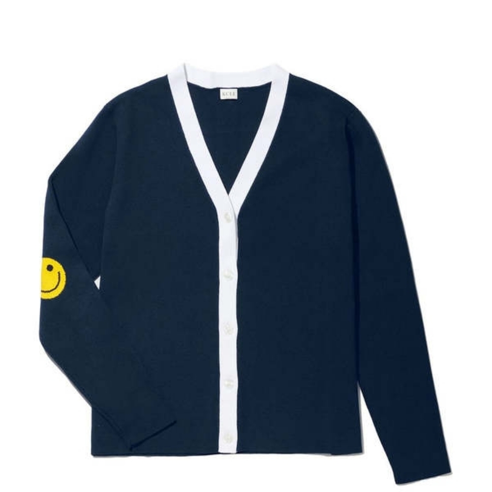 Anthropologie x KULE The Fede Smiley Face Cardigan Size S
